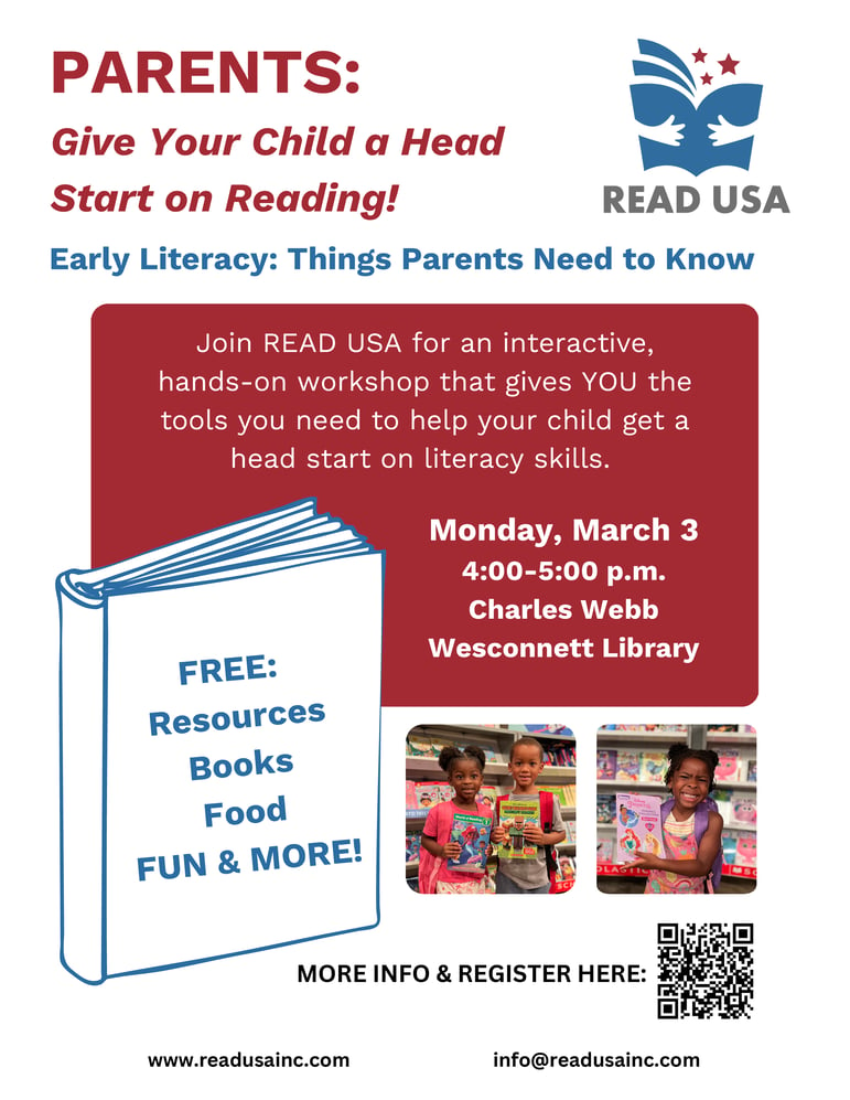 March 3 Parent Workshop Flyer