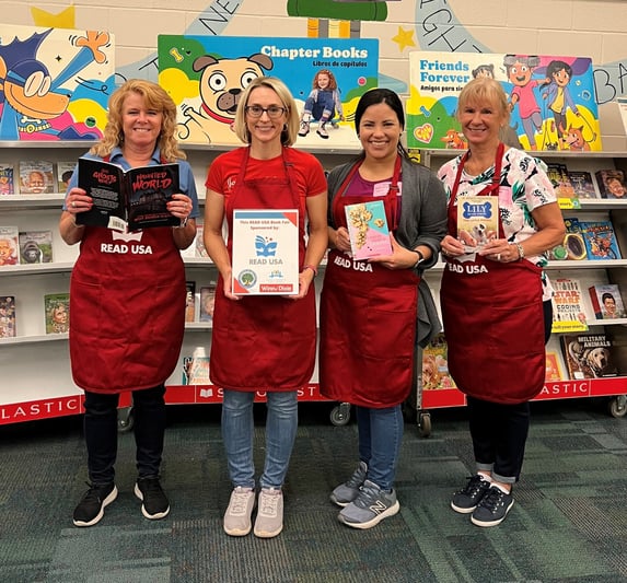 Volunteers at Book Fairs